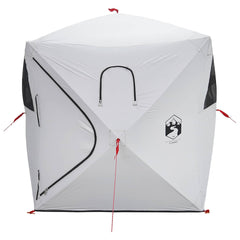 Hunting Tent 2-Person Polyester and Steel White blackout