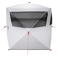 Hunting Tent 2-Person Polyester and Steel White blackout