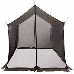 vidaXL Camping Tarp with Mesh Walls 270 x 210 x 210 cm Brown Grey 4