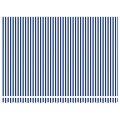 Awning Blue white