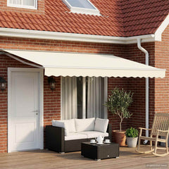 Solar Awning White Cream