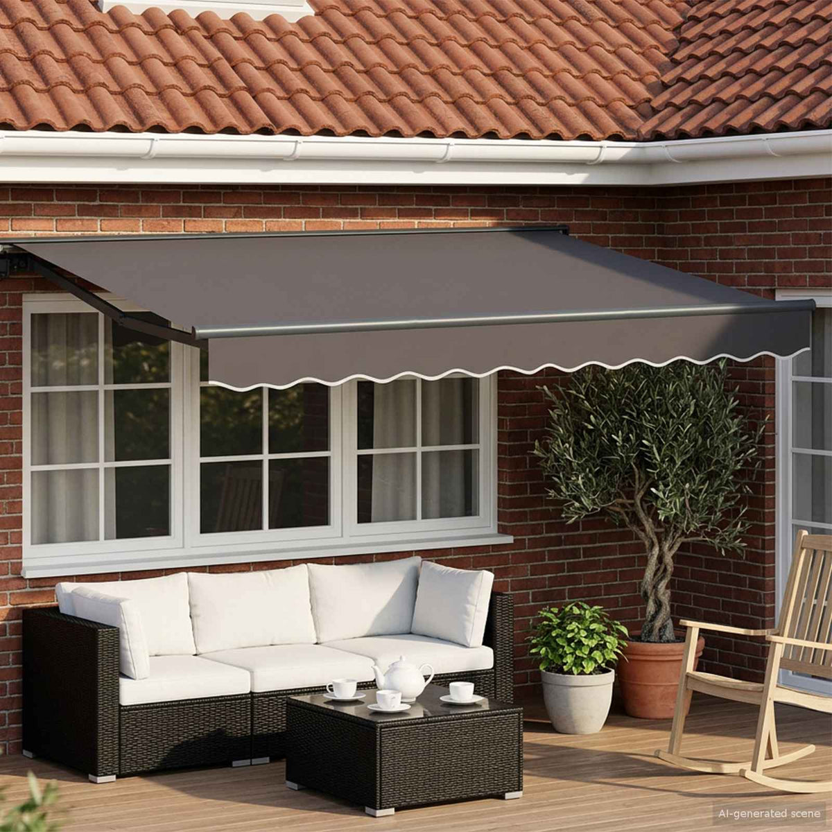 Solar Awning Anthracite