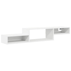 vidaXL Wall-mounted TV Cabinet Wall-Mounted White 150 x 28 x 26 cm 2