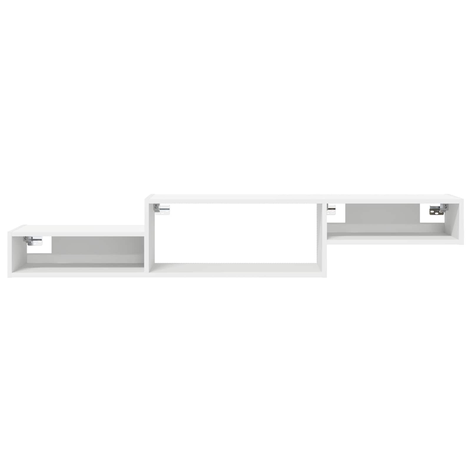 vidaXL Wall-mounted TV Cabinet Wall-Mounted White 150 x 28 x 26 cm 5