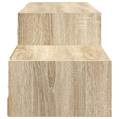 vidaXL Wall-mounted TV Cabinet Wall-Mounted Sonoma Oak 6