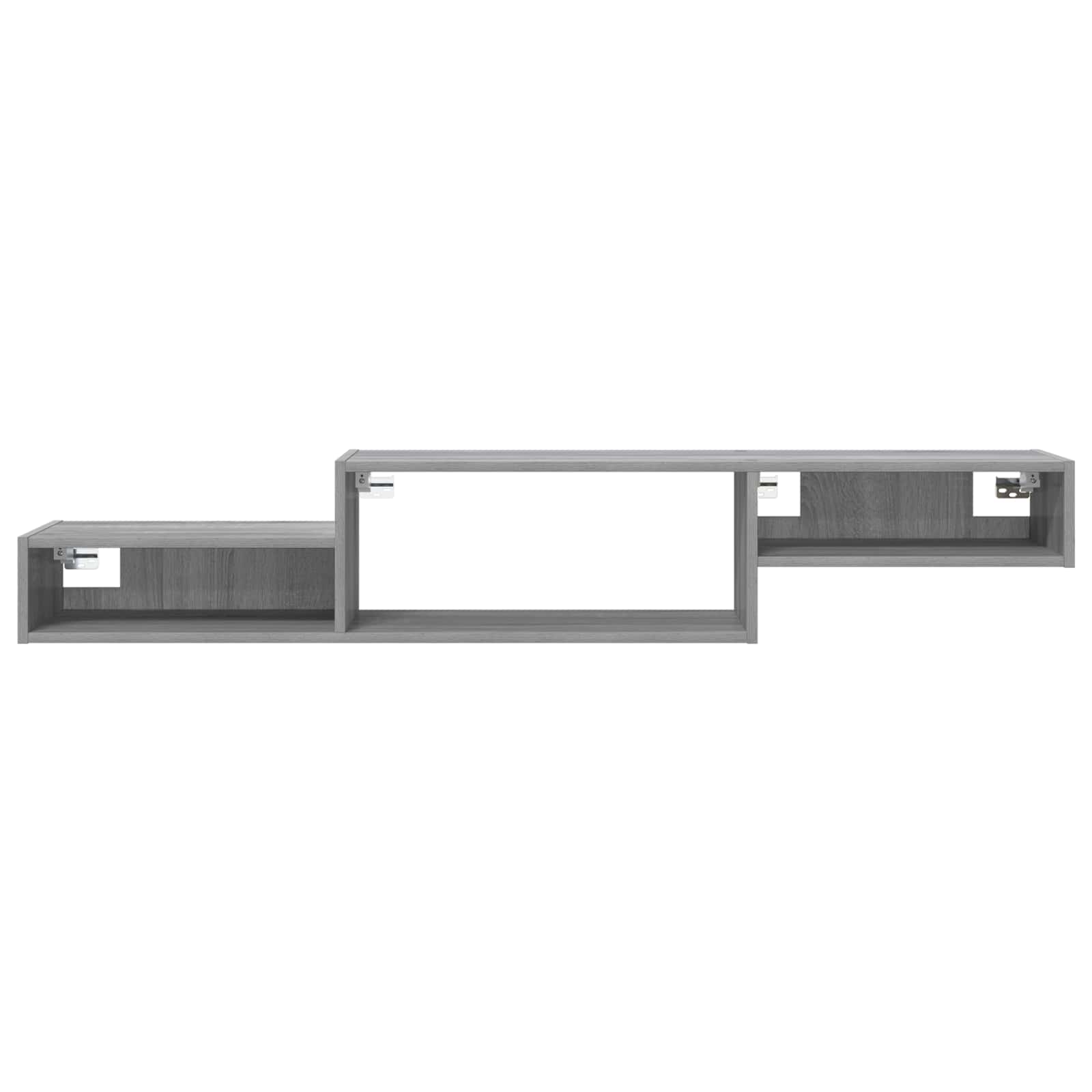 vidaXL Wall-mounted TV Cabinet Wall-Mounted Grey Sonoma 5