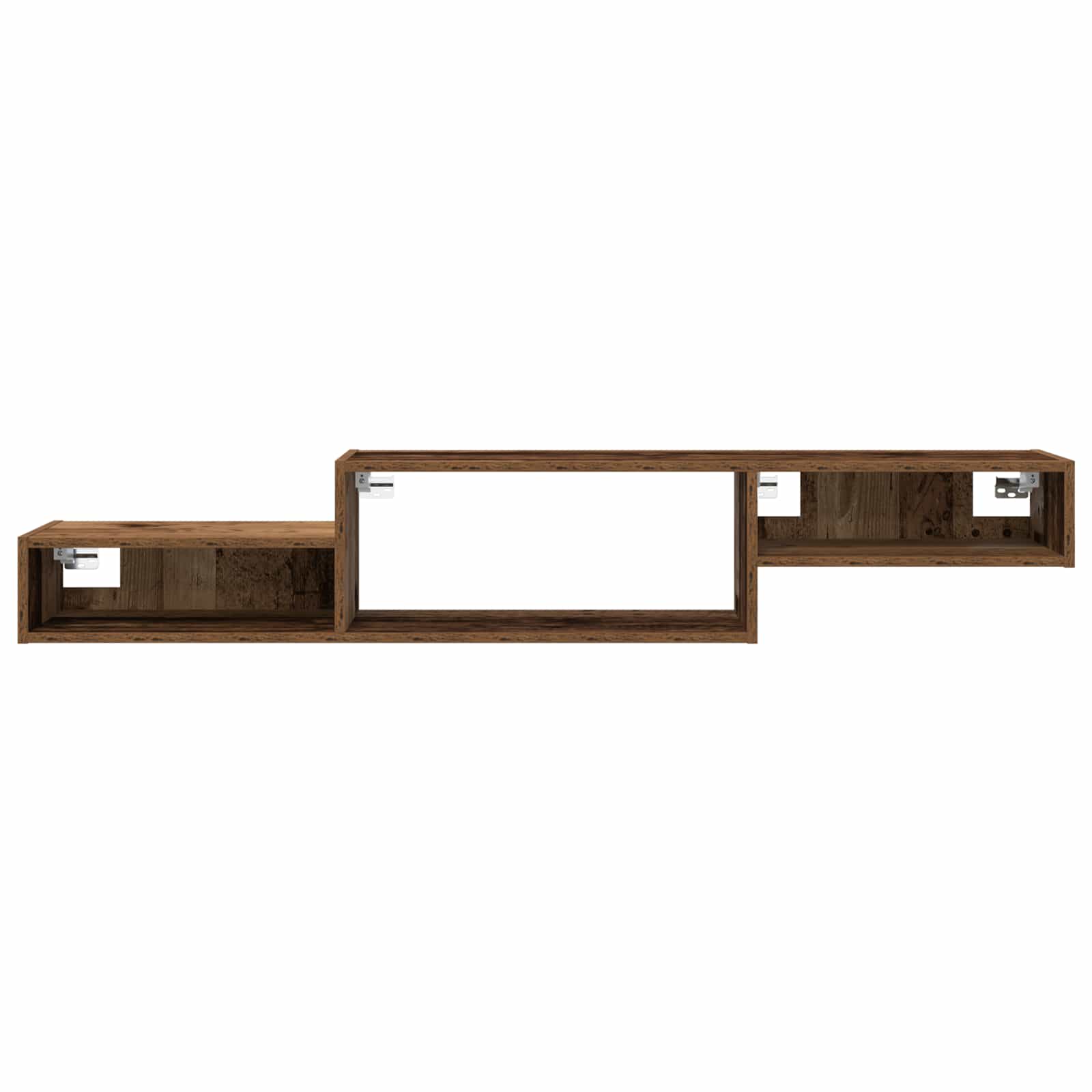 vidaXL Wall-mounted TV Cabinet Wall-Mounted Old Wood 150 x 28 x 26 cm 5