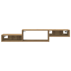 vidaXL Wall-mounted TV Cabinet Wall-Mounted Artisan Oak 5