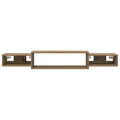 vidaXL Wall-mounted TV Cabinet Wall-Mounted Artisan Oak 5