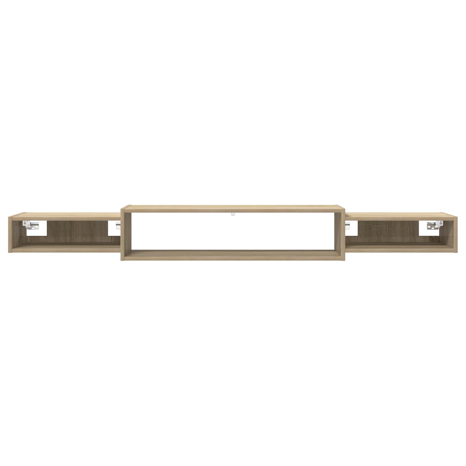 vidaXL Wall-mounted TV Cabinet Wall-Mounted Sonoma Oak 5