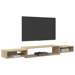 vidaXL Wall-mounted TV Cabinet Wall-Mounted Sonoma Oak 3