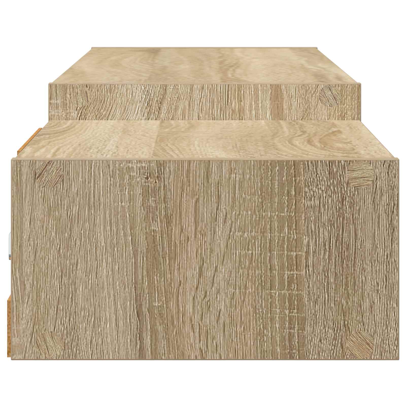 vidaXL Wall-mounted TV Cabinet Wall-Mounted Sonoma Oak 6