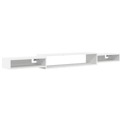 Wall-mounted TV Cabinet Wall-Mounted Length 220 cm White