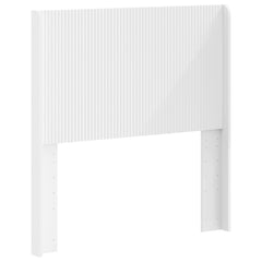 Headboard Engineered Wood White 100 cm