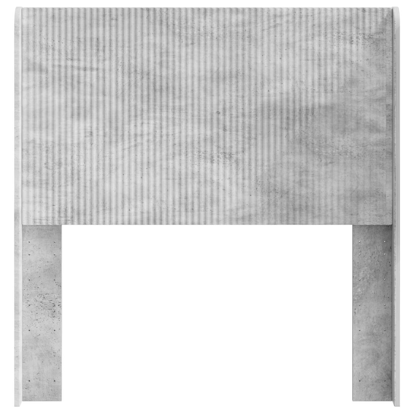 vidaXL Headboard Concrete Grey Engineered Wood 4
