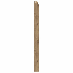 vidaXL Headboard Artisan Oak Engineered Wood 5