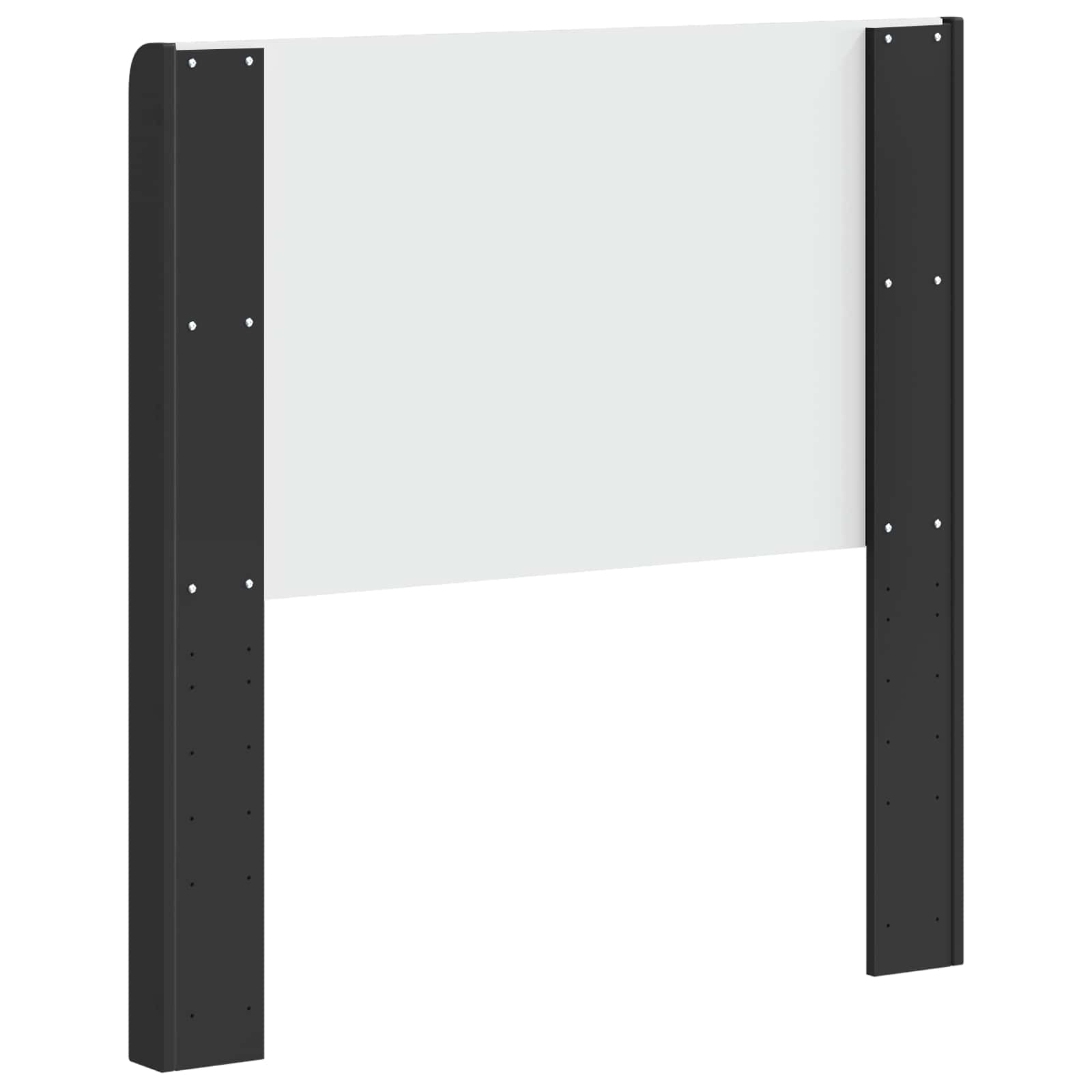 vidaXL Headboard Black Engineered Wood 6