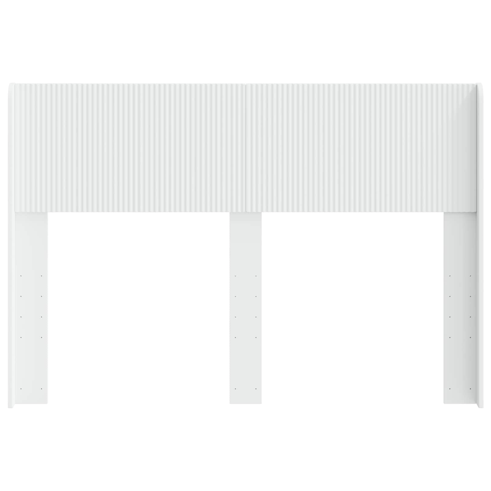 vidaXL Headboard White PB 4