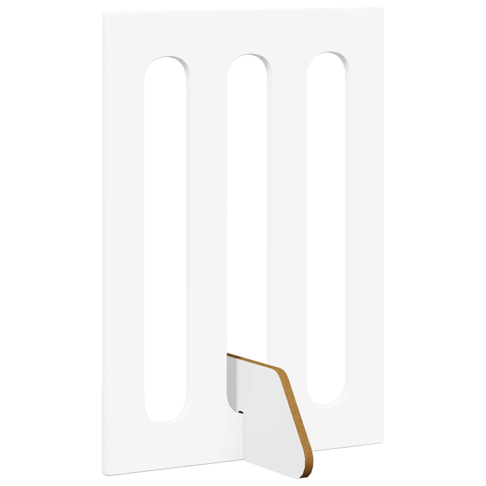 vidaXL Folding Pet Fence 2 pcs White 100.5 x 38 x 70 cm 4