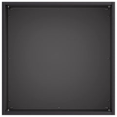 vidaXL Garden Planter 2 pcs Black 45 x 45 x 45 cm Cold-rolled Steel 5