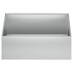 vidaXL Garden Planter Silver 60 x 60 x 20 cm Galvanised Steel 3