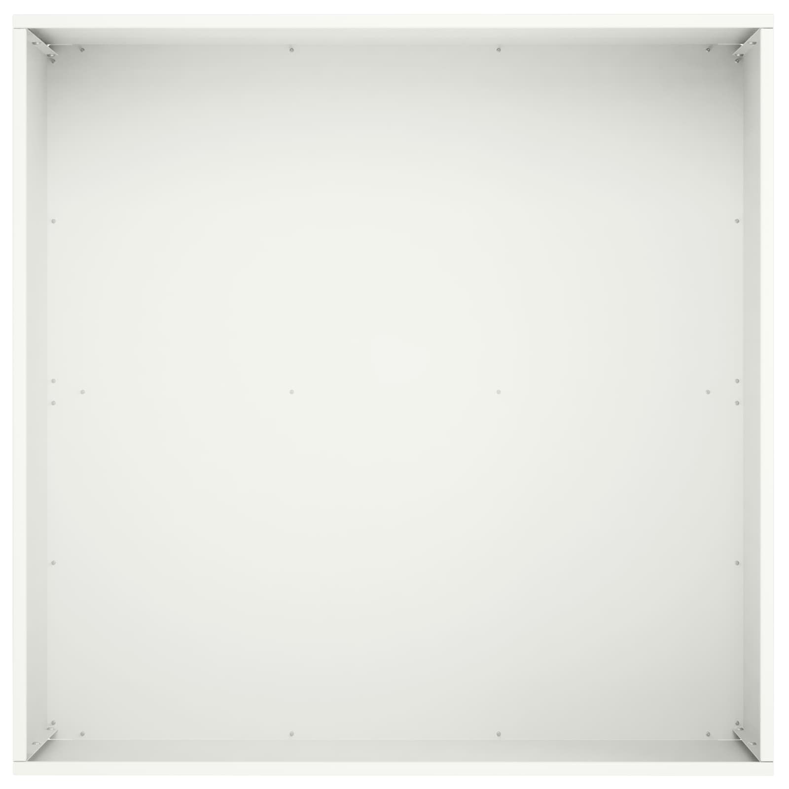 vidaXL Garden Planter White 40 x 40 x 30 cm Cold-rolled Steel 4