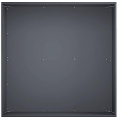 vidaXL Garden Planter Anthracite 40 x 40 x 30 cm Cold-rolled Steel 4