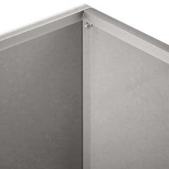 vidaXL Garden Planter Silver 40 x 40 x 30 cm Stainless Steel 5