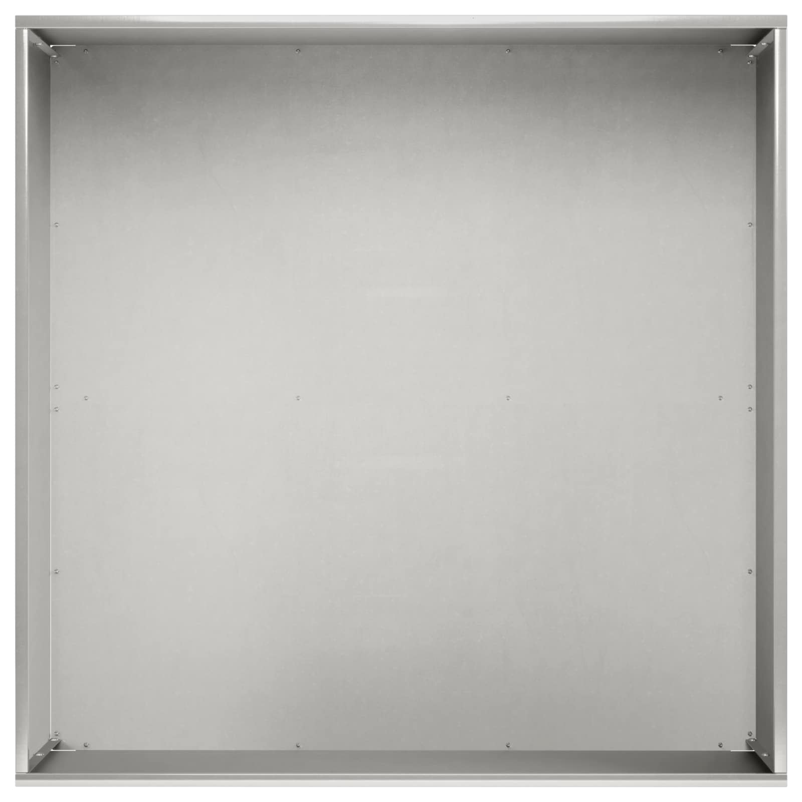 vidaXL Garden Planter Silver 40 x 40 x 30 cm Stainless Steel 4