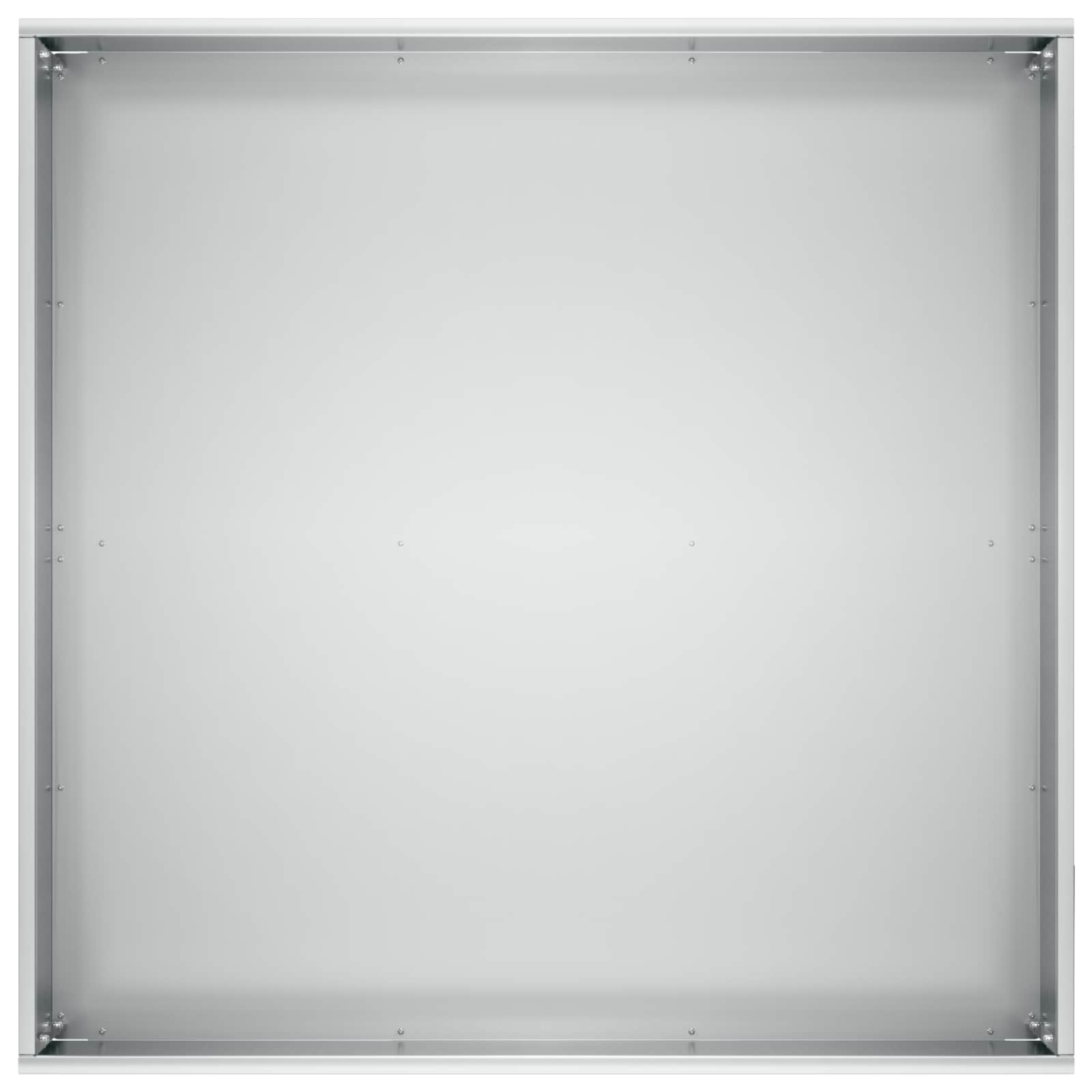 vidaXL Garden Planter Silver 40 x 40 x 30 cm Galvanised Steel 4