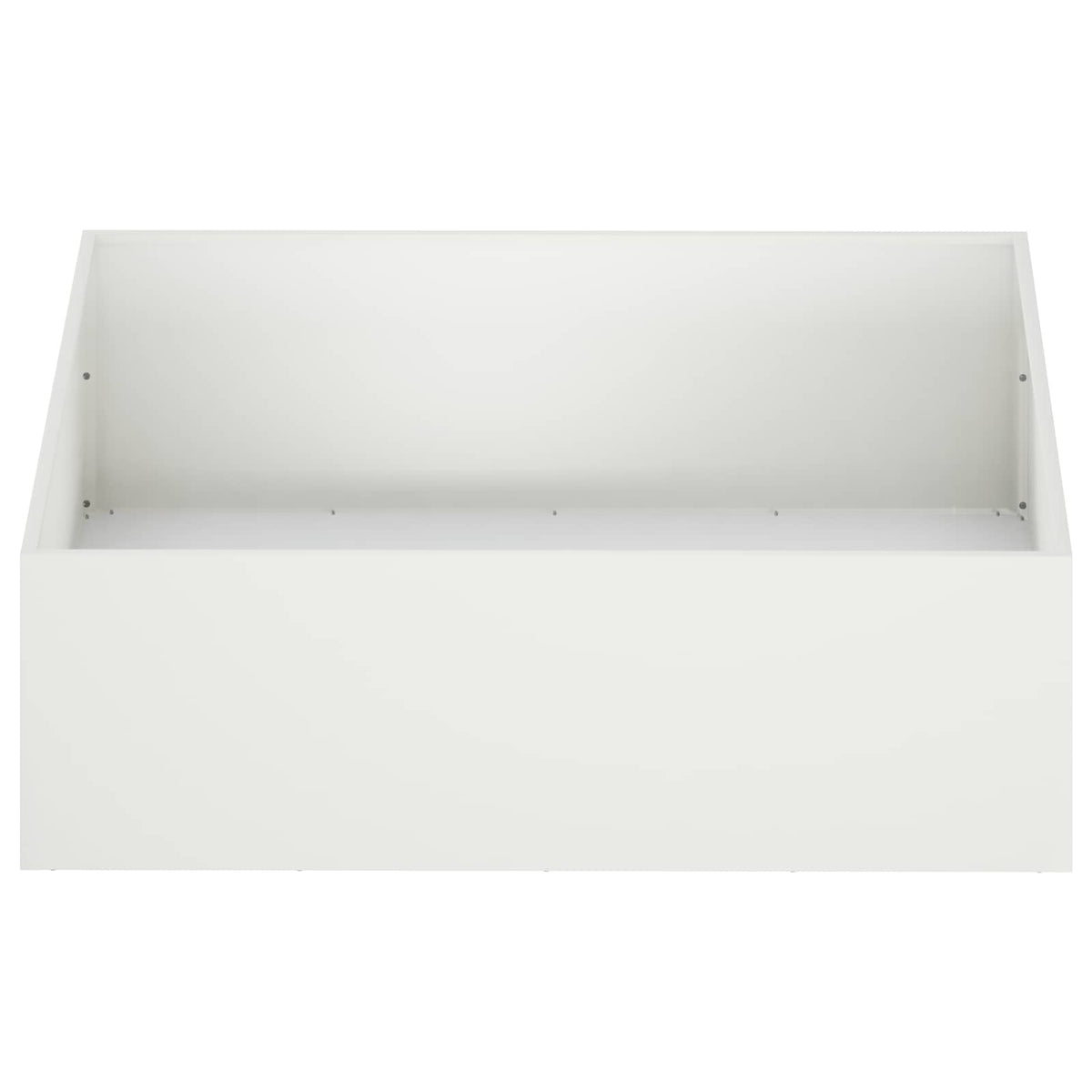 Garden Planter Cold-rolled Steel 1 White Height 30 cm 80 cm 80 cm