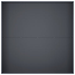 vidaXL Garden Planter Anthracite 80 x 80 x 30 cm Cold-rolled Steel 4