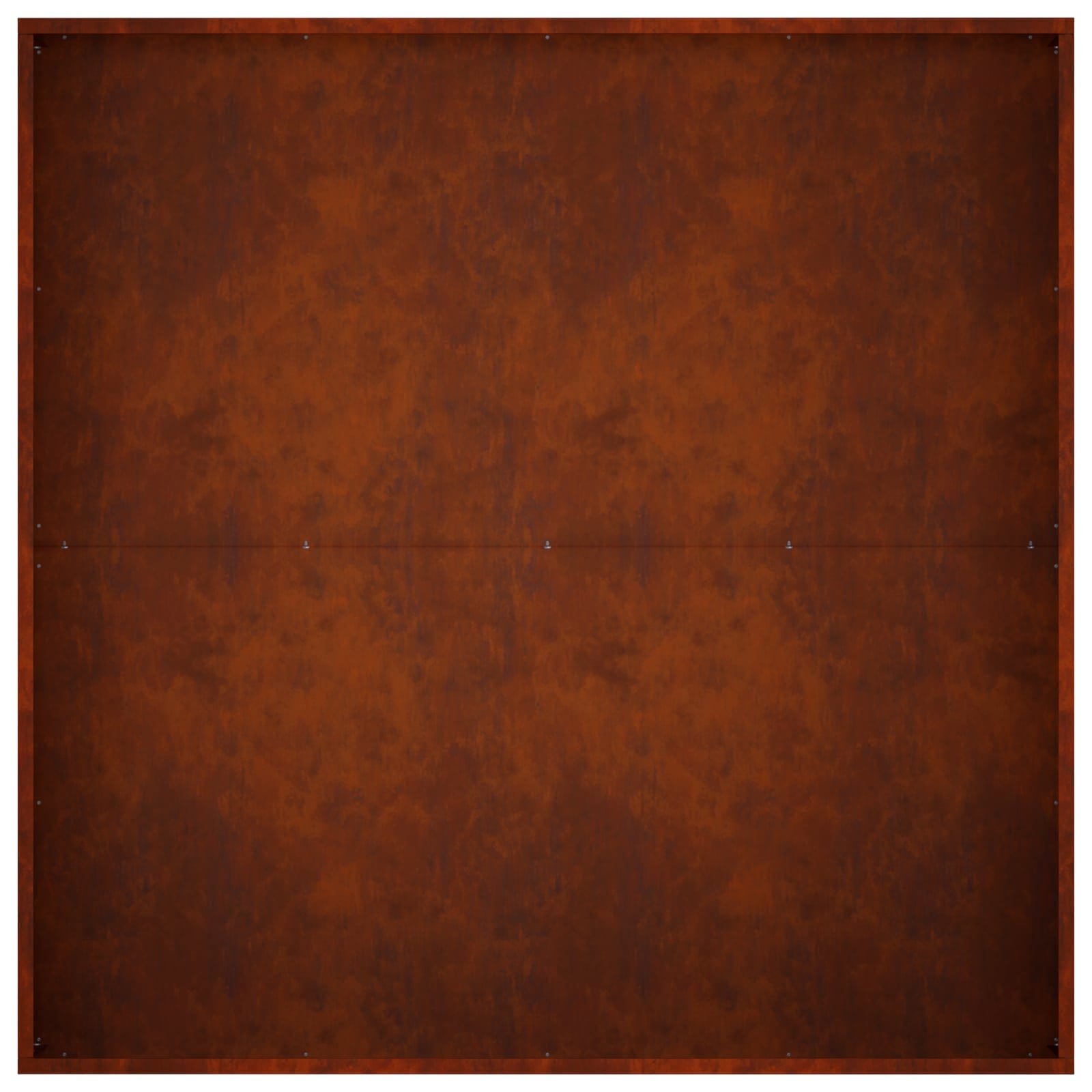 vidaXL Garden Planter Rusty 80 x 80 x 30 cm Weathering Steel 5