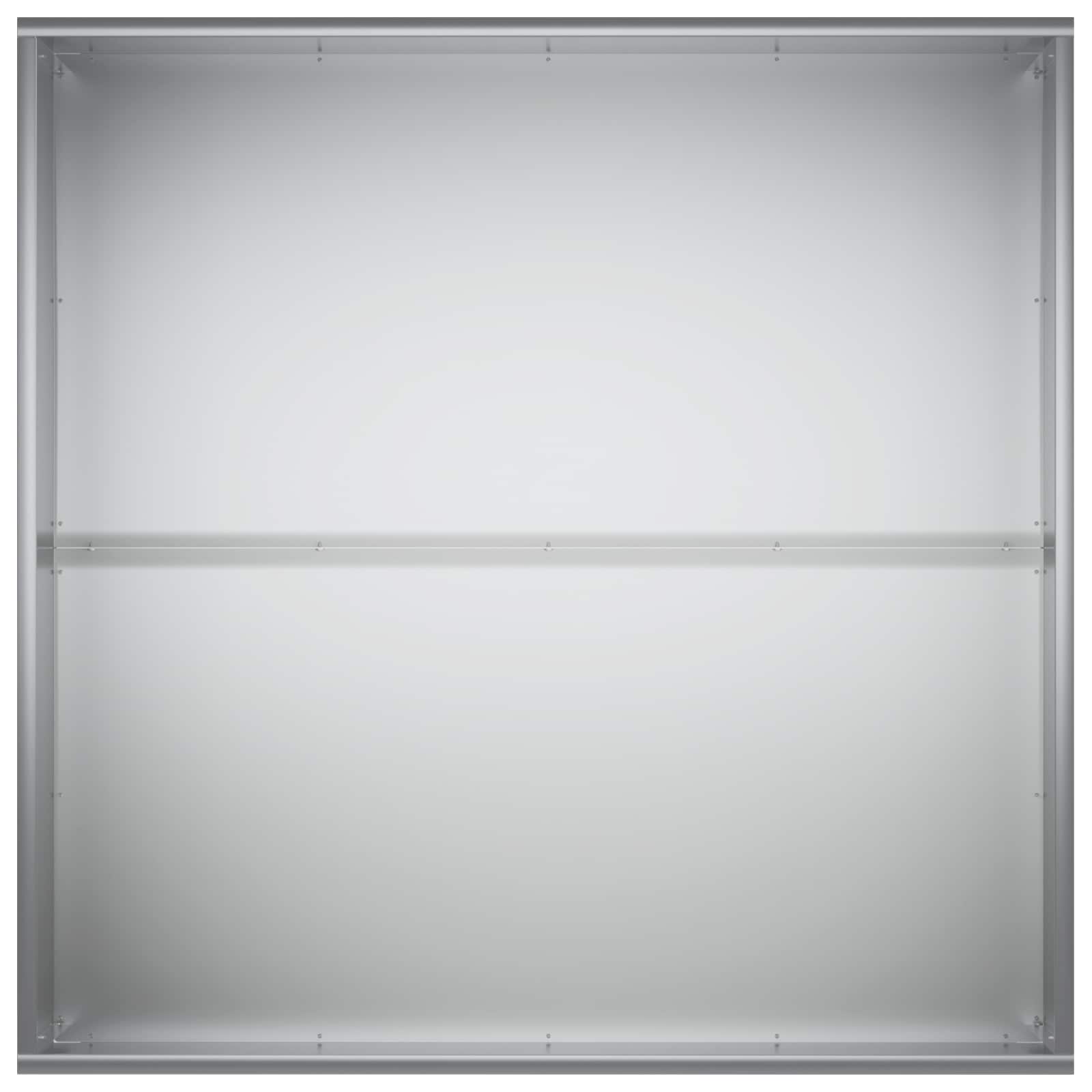 vidaXL Garden Planter 2 pcs Silver 60 x 60 x 40 cm Galvanised Steel 5