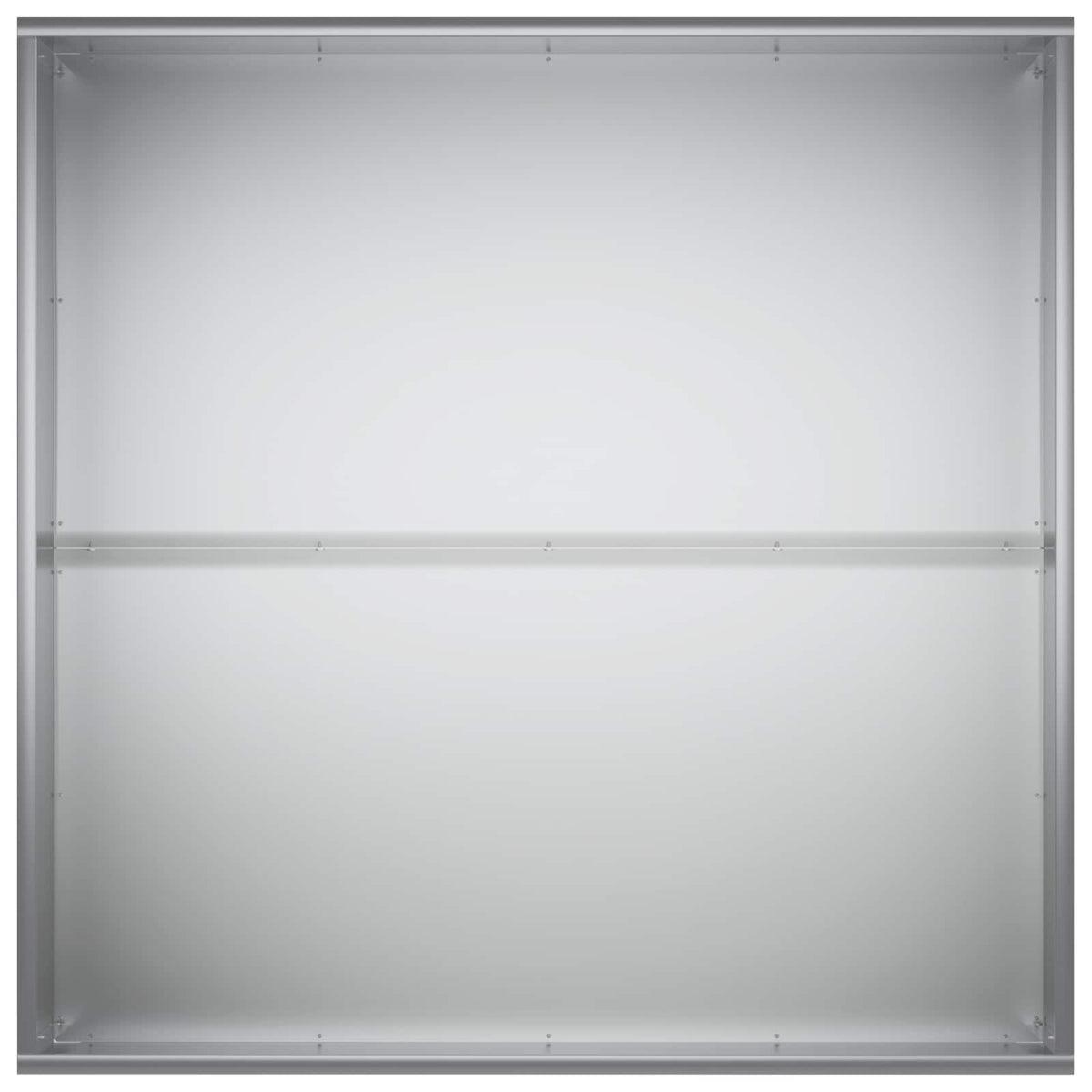 Garden Planter Silver 2 pcs Galvanised Steel Depth 60 cm 40 cm