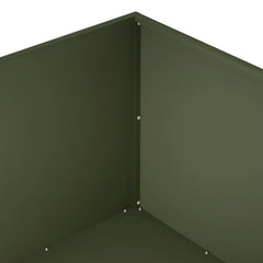 Garden Planter 2 pcs Olive Green Depth 80 cm 40 cm