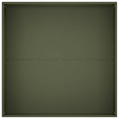 Garden Planter 2 pcs Olive Green Depth 80 cm 40 cm