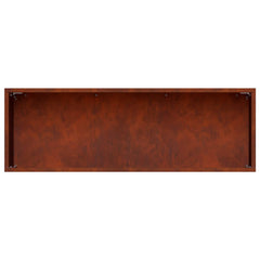 vidaXL Garden Planter 2 pcs Rusty 40 x 20 x 20 cm Weathering Steel 6