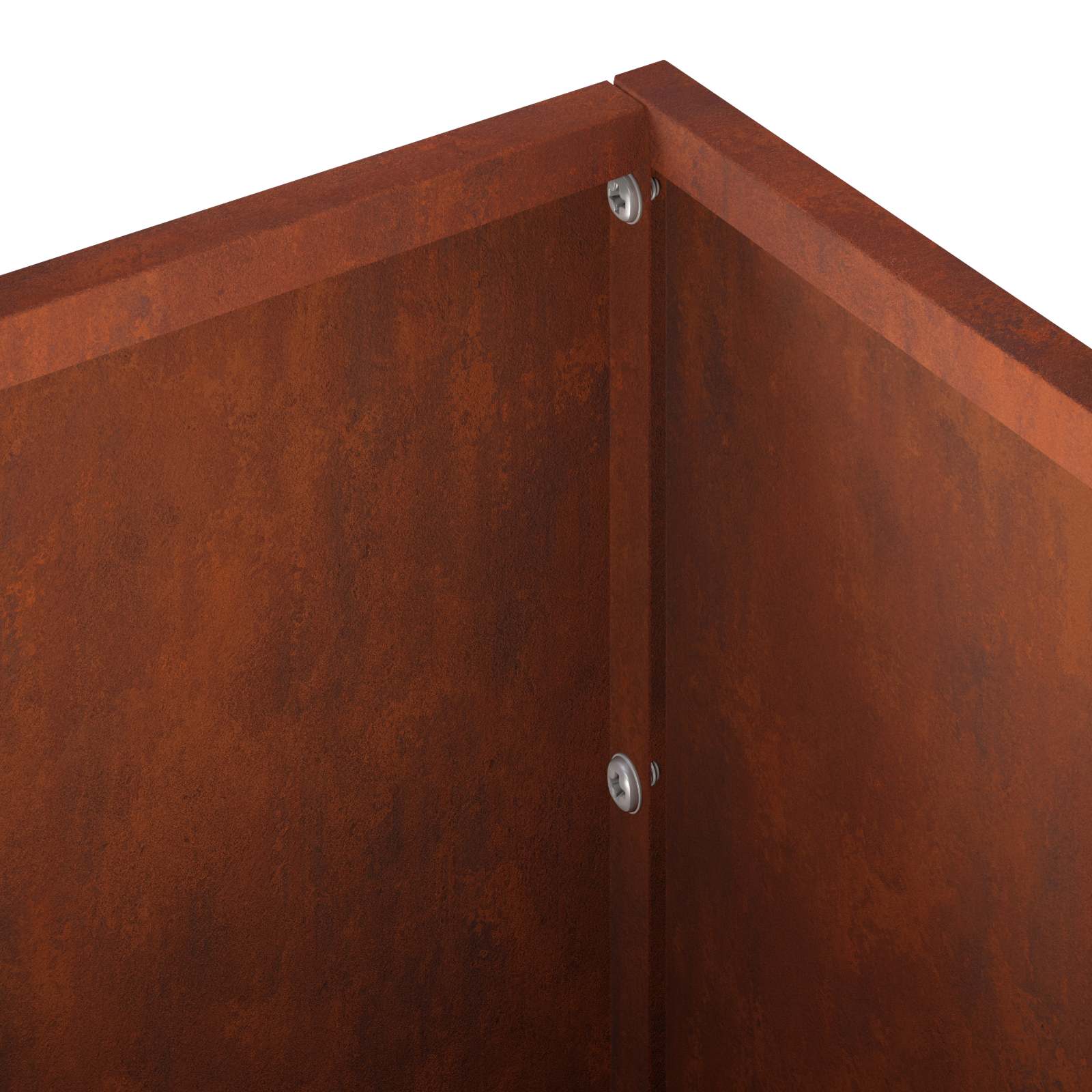 vidaXL Garden Planter Rusty 80 x 20 x 20 cm Weathering Steel 6