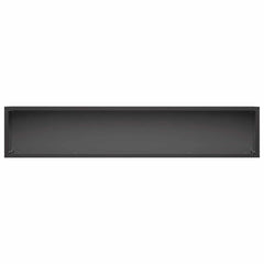 vidaXL Garden Planter 2 pcs Black 100 x 20 x 20 cm Cold-rolled Steel 5