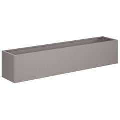 vidaXL Garden Planter 2 pcs Rusty 100 x 20 x 20 cm Weathering Steel 4