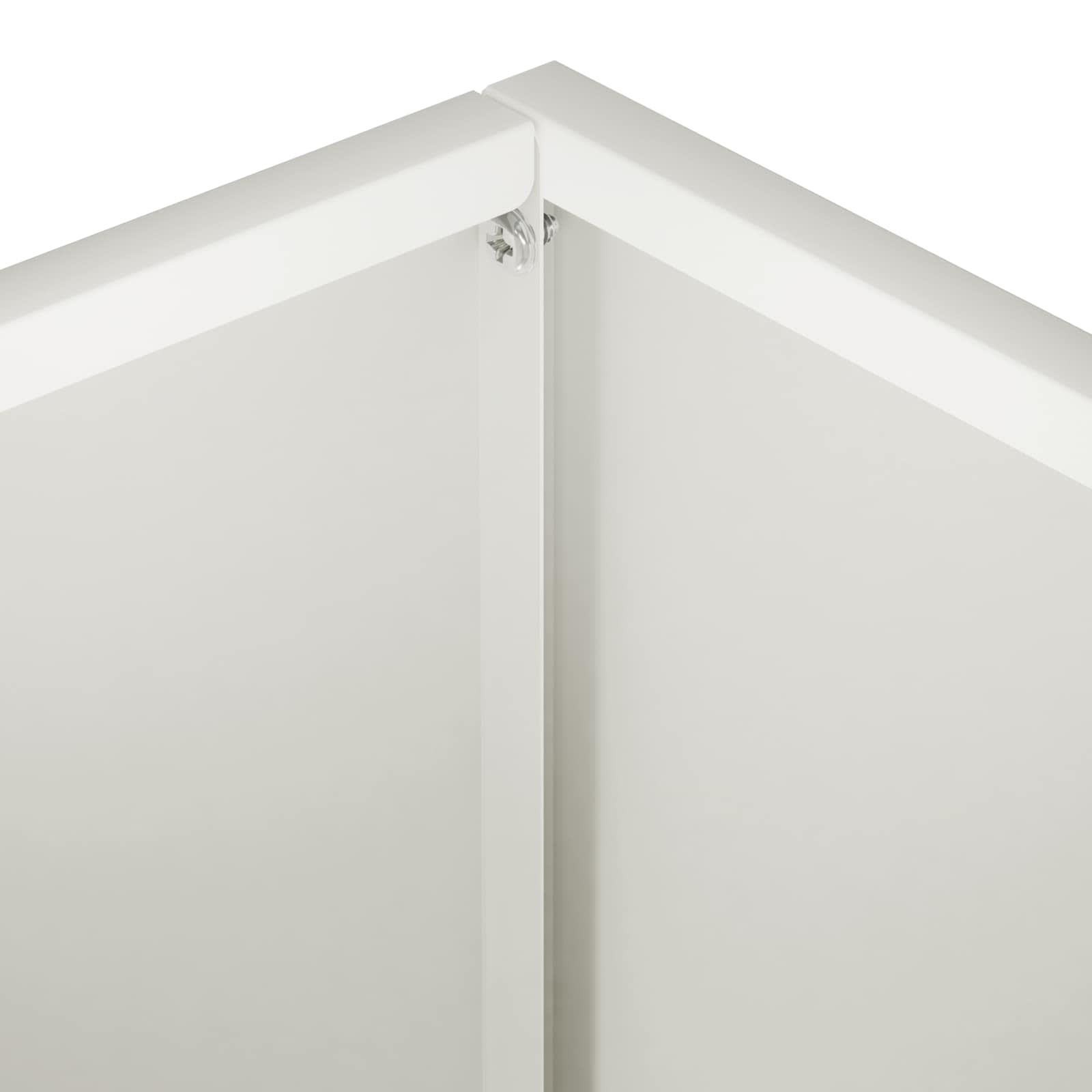 vidaXL Garden Planter White 40 x 30 x 30 cm Cold-rolled Steel 5
