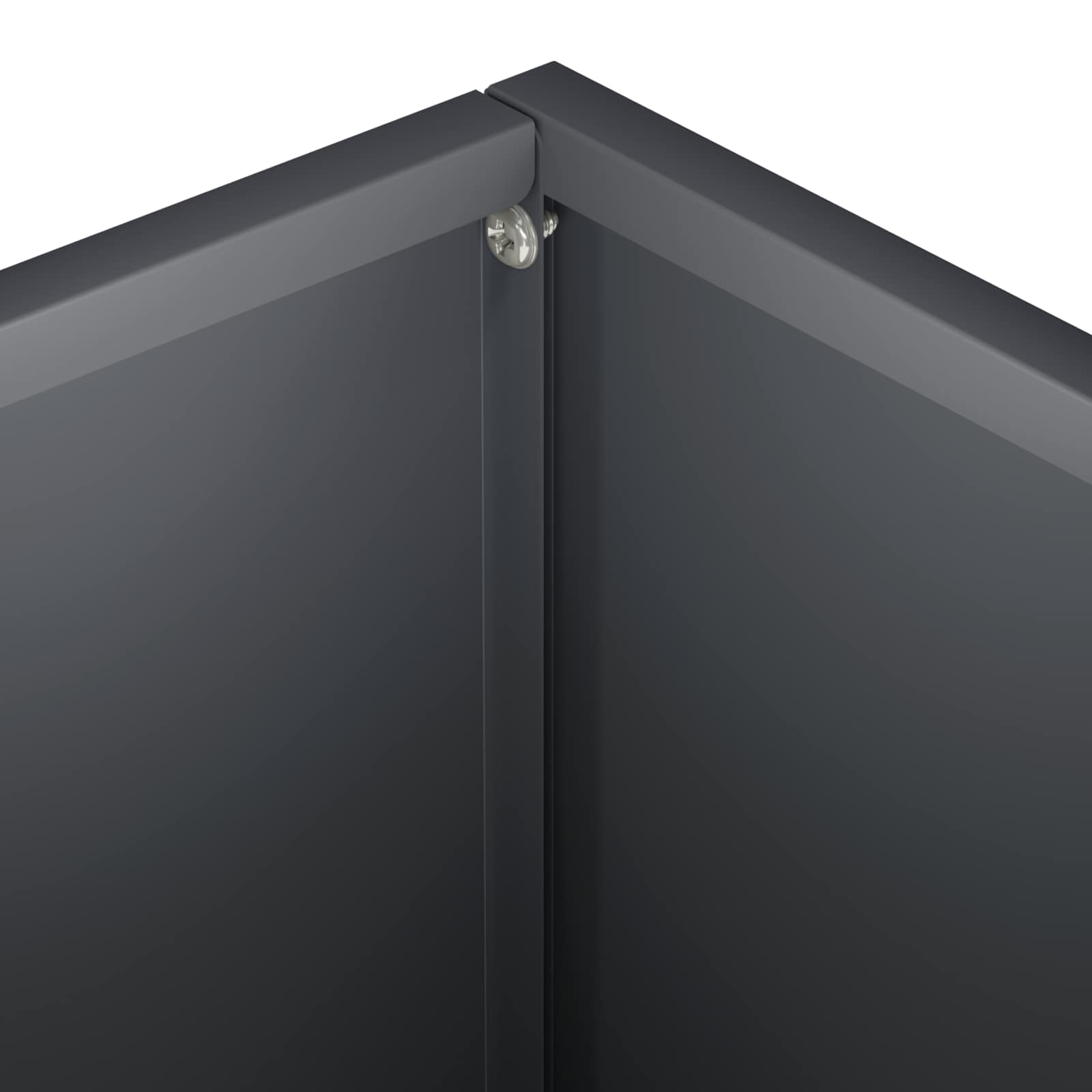vidaXL Garden Planter Anthracite 40 x 30 x 30 cm Cold-rolled Steel 5