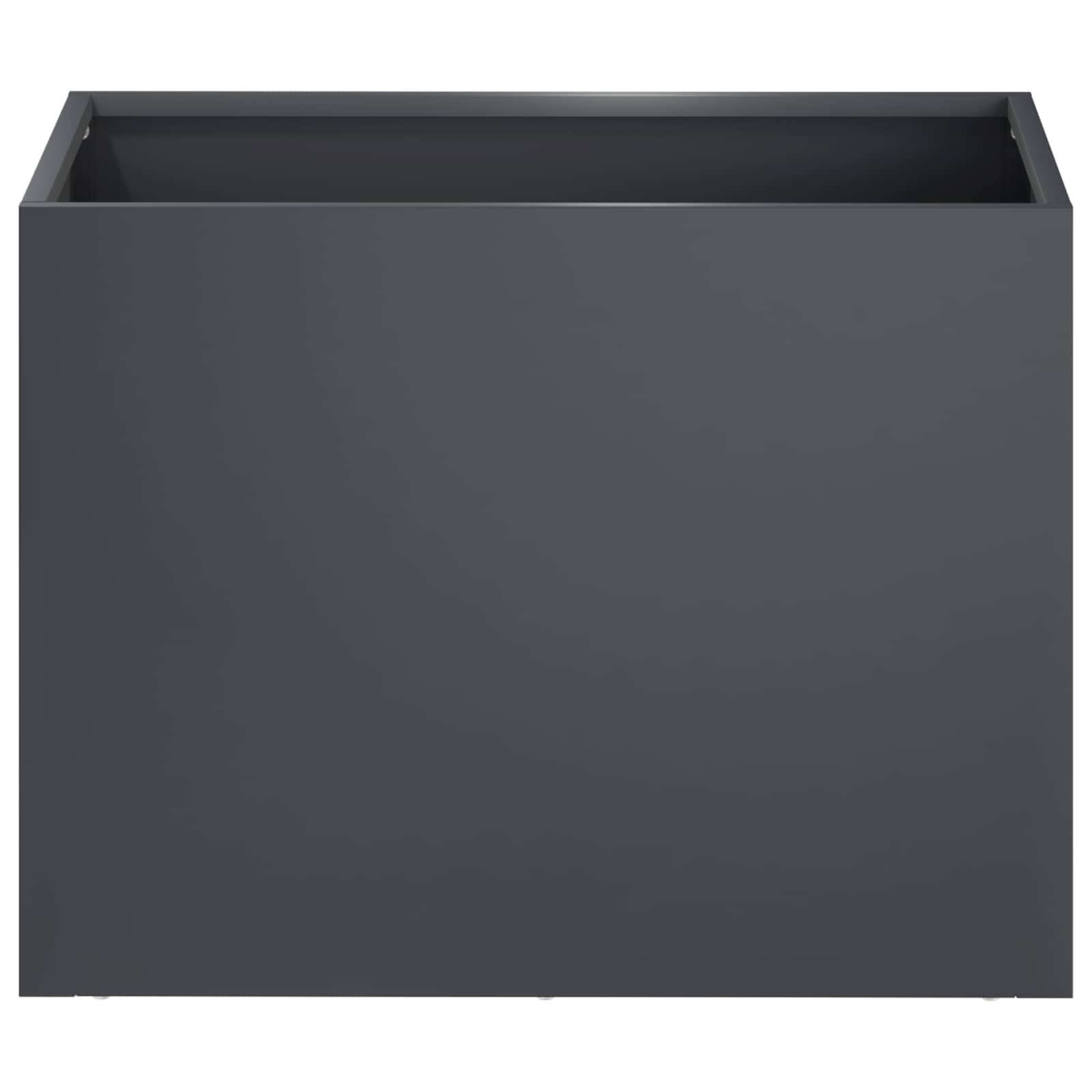 vidaXL Garden Planter Anthracite 40 x 30 x 30 cm Cold-rolled Steel 3