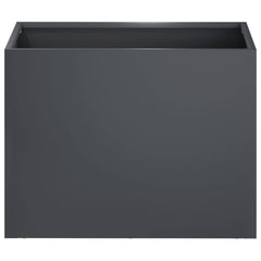 vidaXL Garden Planter Anthracite 40 x 30 x 30 cm Cold-rolled Steel 3