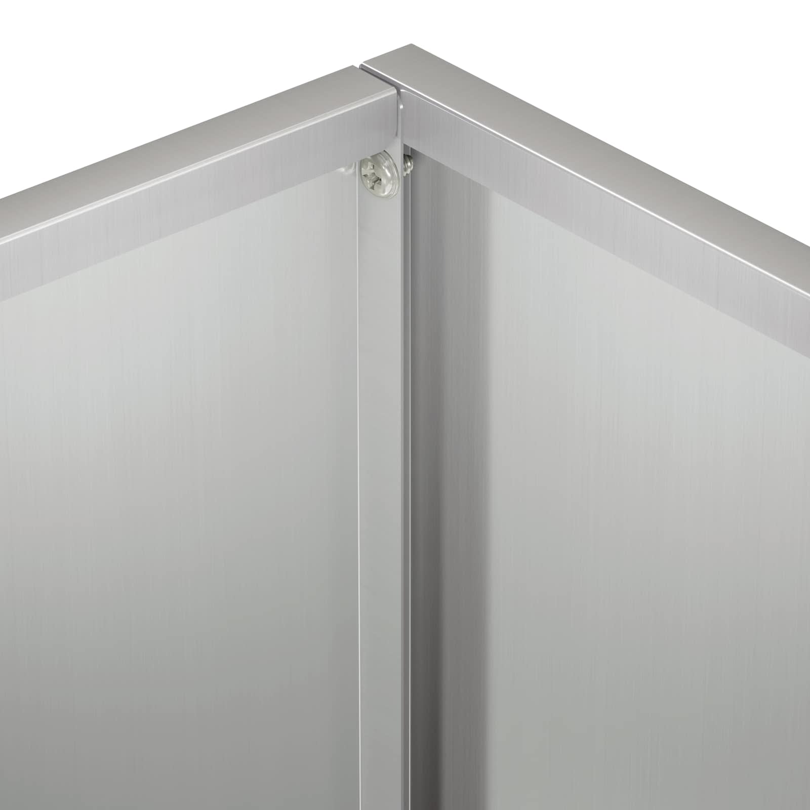 vidaXL Garden Planter 2 pcs Silver 40 x 30 x 30 cm Galvanised Steel 6