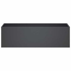 vidaXL Garden Planter 2 pcs Anthracite 80 x 30 x 30 cm 4