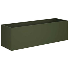 vidaXL Garden Planter 2 pcs Olive Green 80 x 30 x 30 cm 3