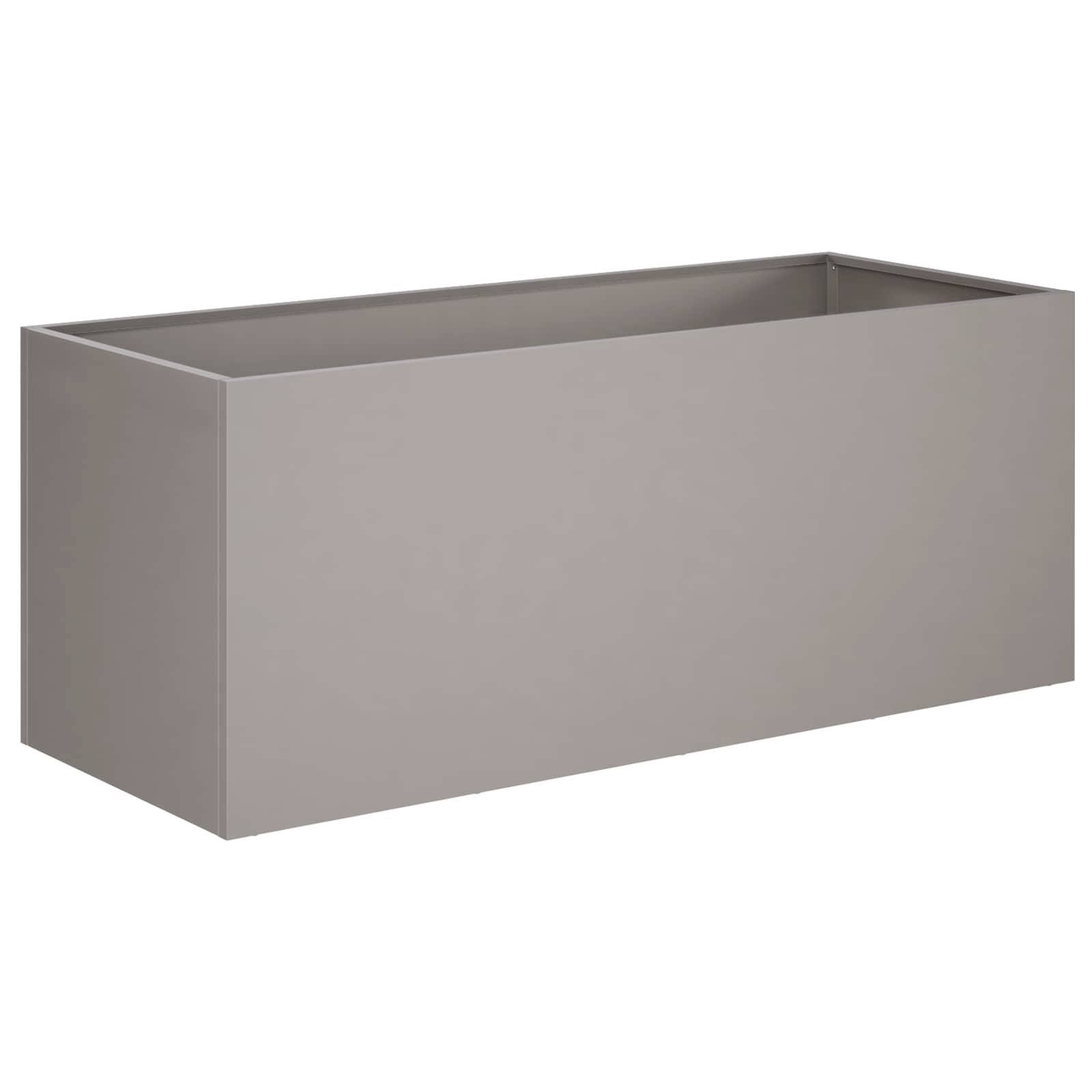 vidaXL Garden Planter Rusty 80 x 40 x 40 cm Weathering Steel 3