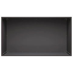 vidaXL Garden Planter Black 80 x 50 x 50 cm Cold-rolled Steel 4